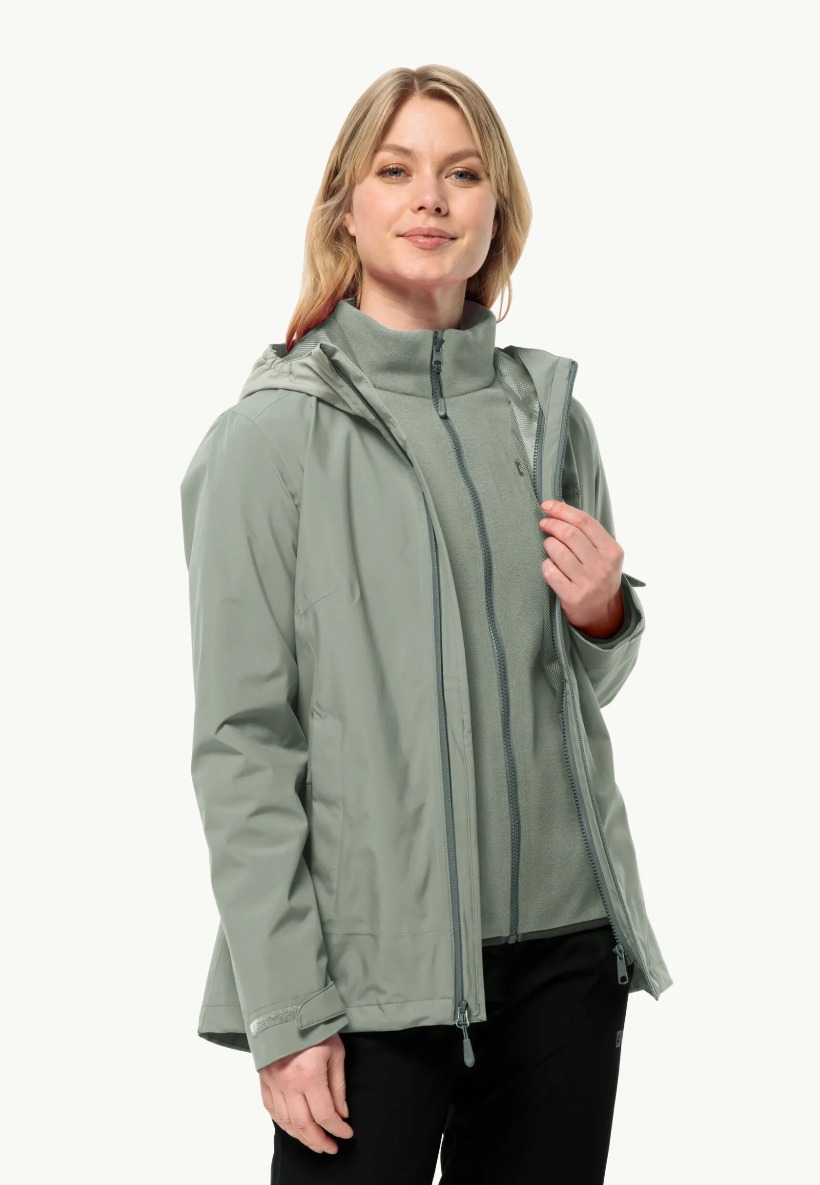 Outlet Moonrise 3in1 Jkt W Damen Übergangsjacken|Regenjacken