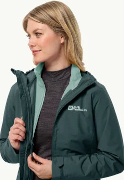 Outlet Moonrise 3in1 Jkt W Damen Übergangsjacken|Regenjacken