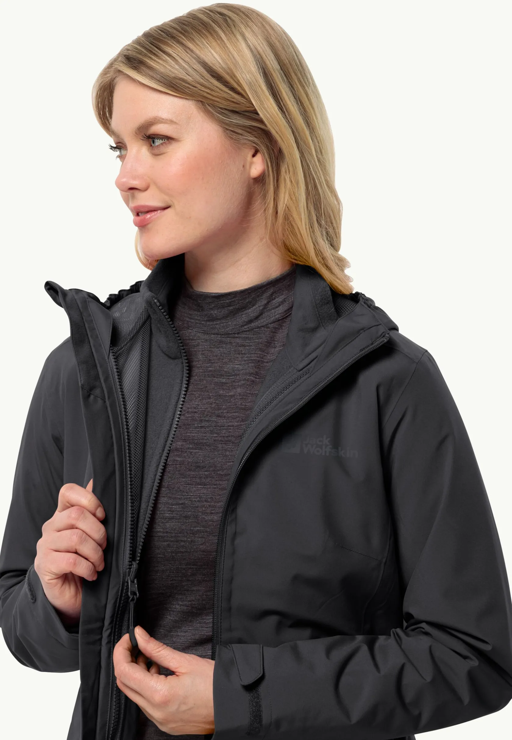 Outlet Moonrise 3in1 Jkt W Damen Übergangsjacken|Regenjacken