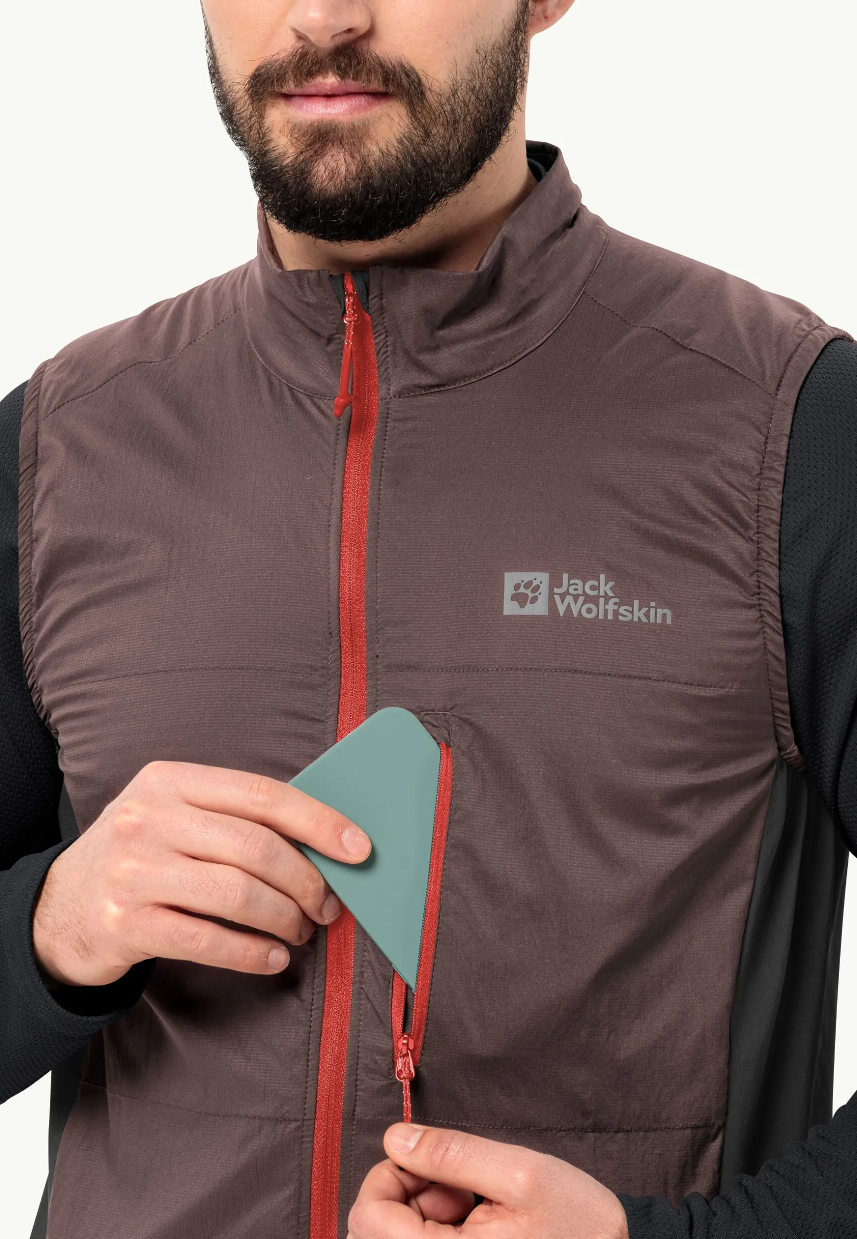 Fashion Morobbia Alpha Vest M Herren Westen|Übergangsjacken