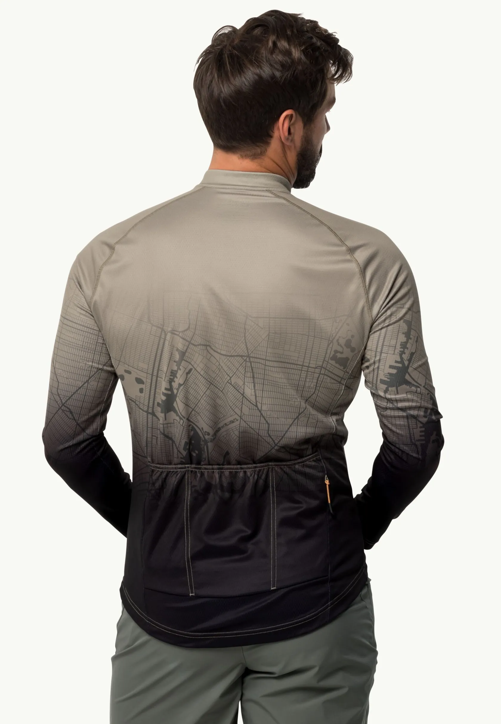 Best Morobbia Fz L/s Print M Herren Funktionsshirts|T-Shirts & Longsleeves