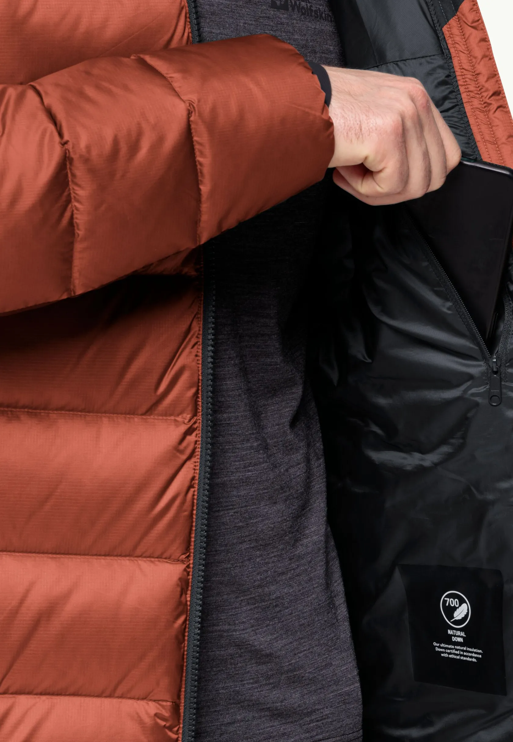 Fashion Nebelhorn Down Hoody M Herren Übergangsjacken|Isolationsjacken