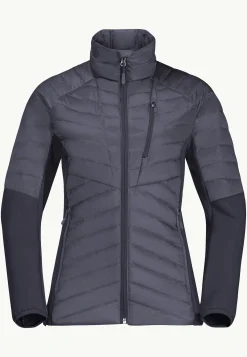 Hot Nebelhorn Down Hybrid W Damen Fleece|Fleecejacken