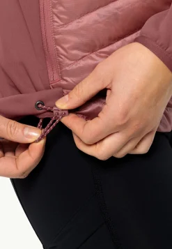 Hot Nebelhorn Down Hybrid W Damen Fleece|Fleecejacken