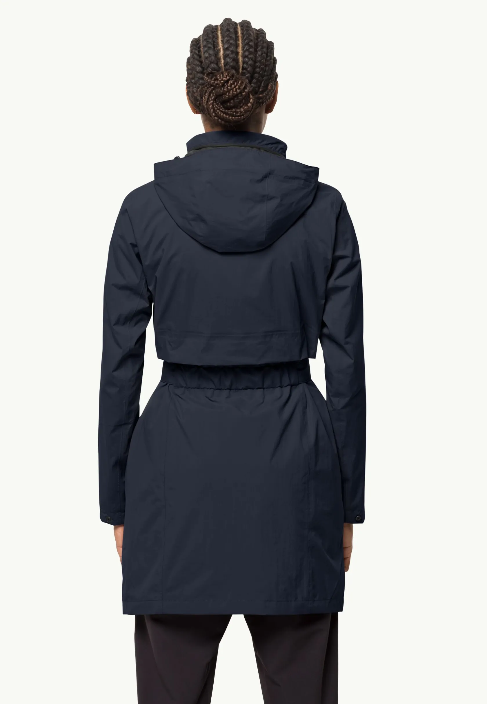 New Norden Port Coat W Damen Windjacken|Übergangsjacken
