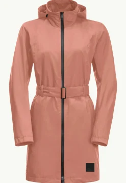 New Norden Port Coat W Damen Windjacken|Übergangsjacken