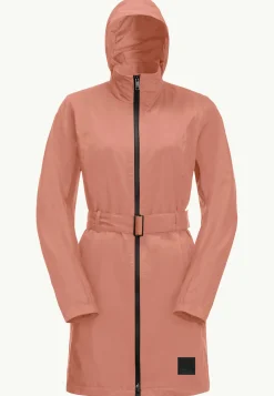 New Norden Port Coat W Damen Windjacken|Übergangsjacken