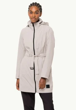 New Norden Port Coat W Damen Windjacken|Übergangsjacken