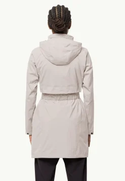 New Norden Port Coat W Damen Windjacken|Übergangsjacken