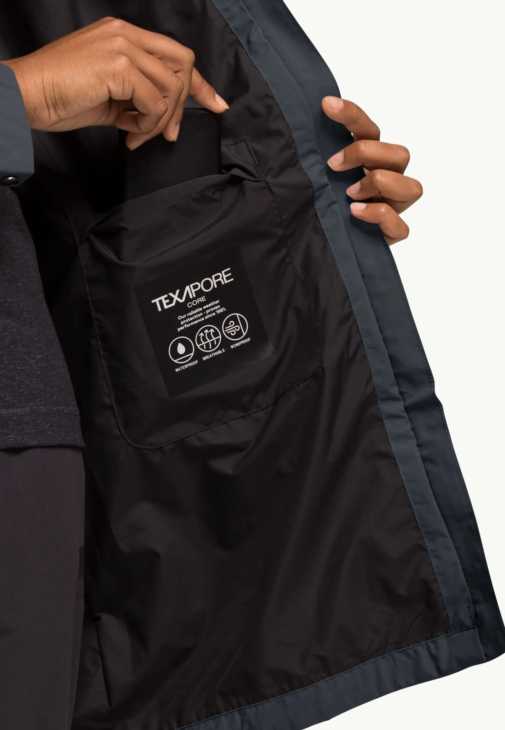 New Norden Port Coat W Damen Windjacken|Übergangsjacken
