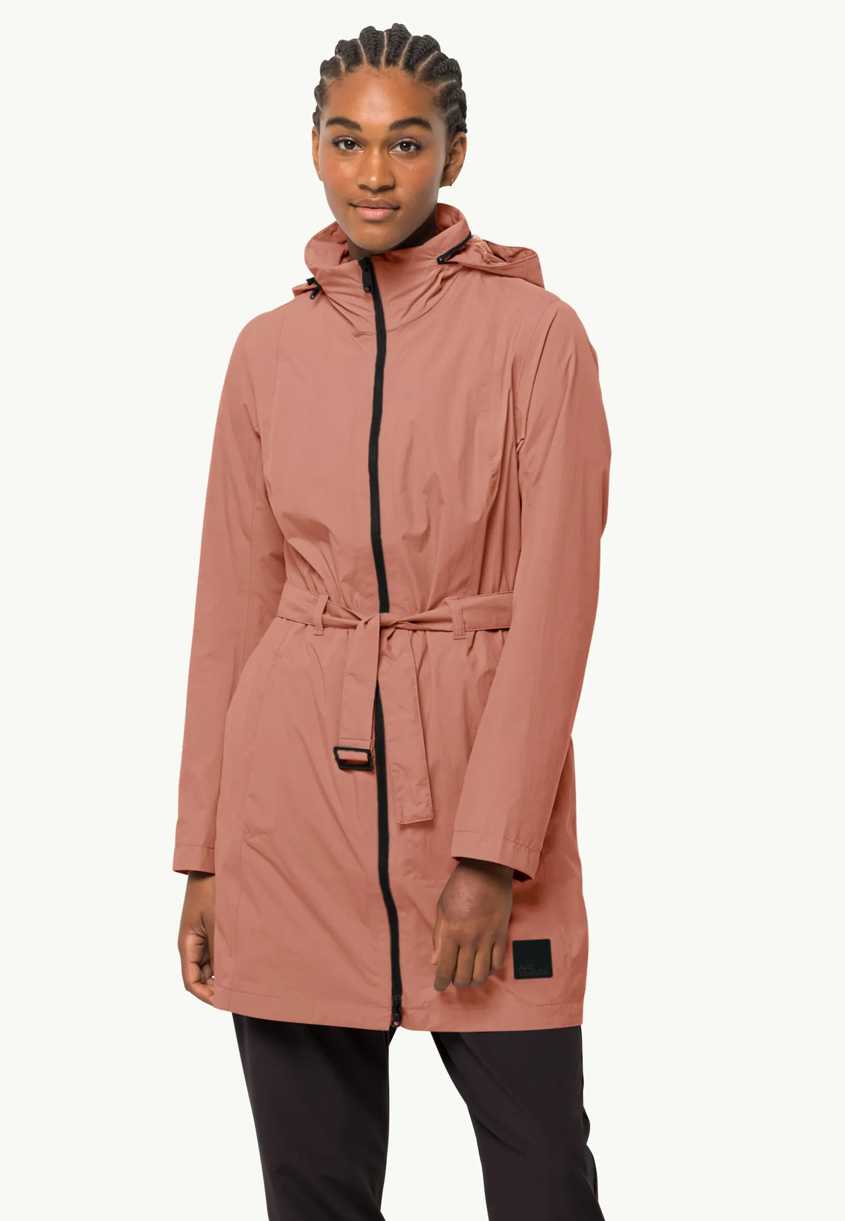 New Norden Port Coat W Damen Windjacken|Übergangsjacken