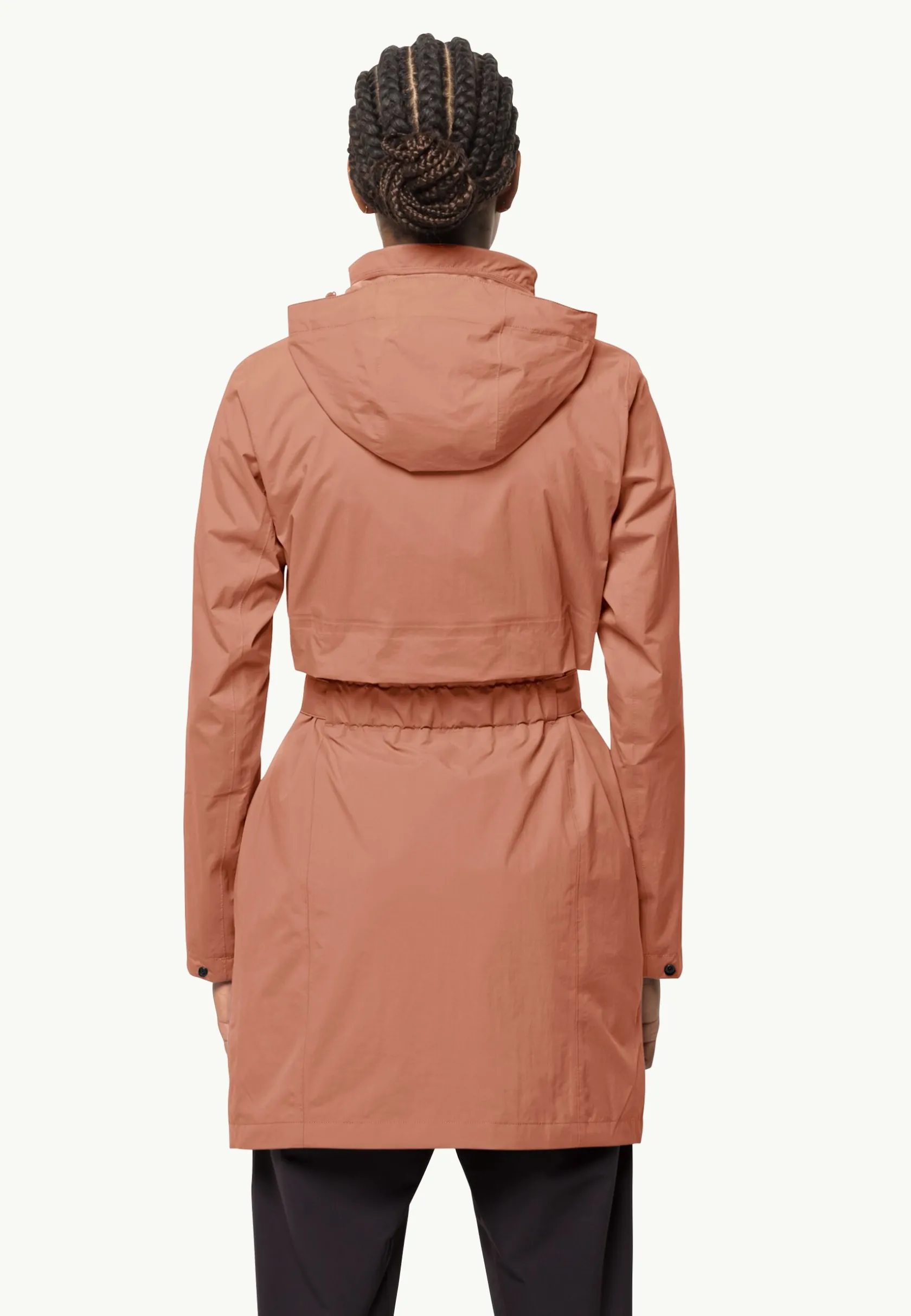 New Norden Port Coat W Damen Windjacken|Übergangsjacken
