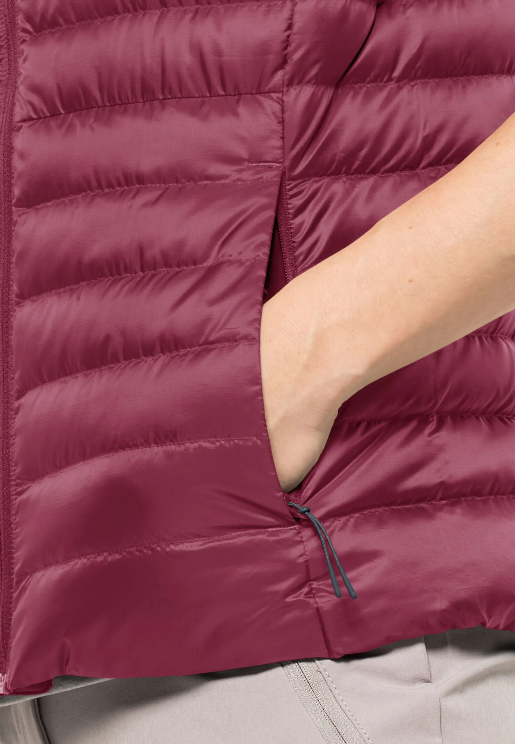 Sale Pack & Go Down Vest W Damen Fleecejacken|Westen