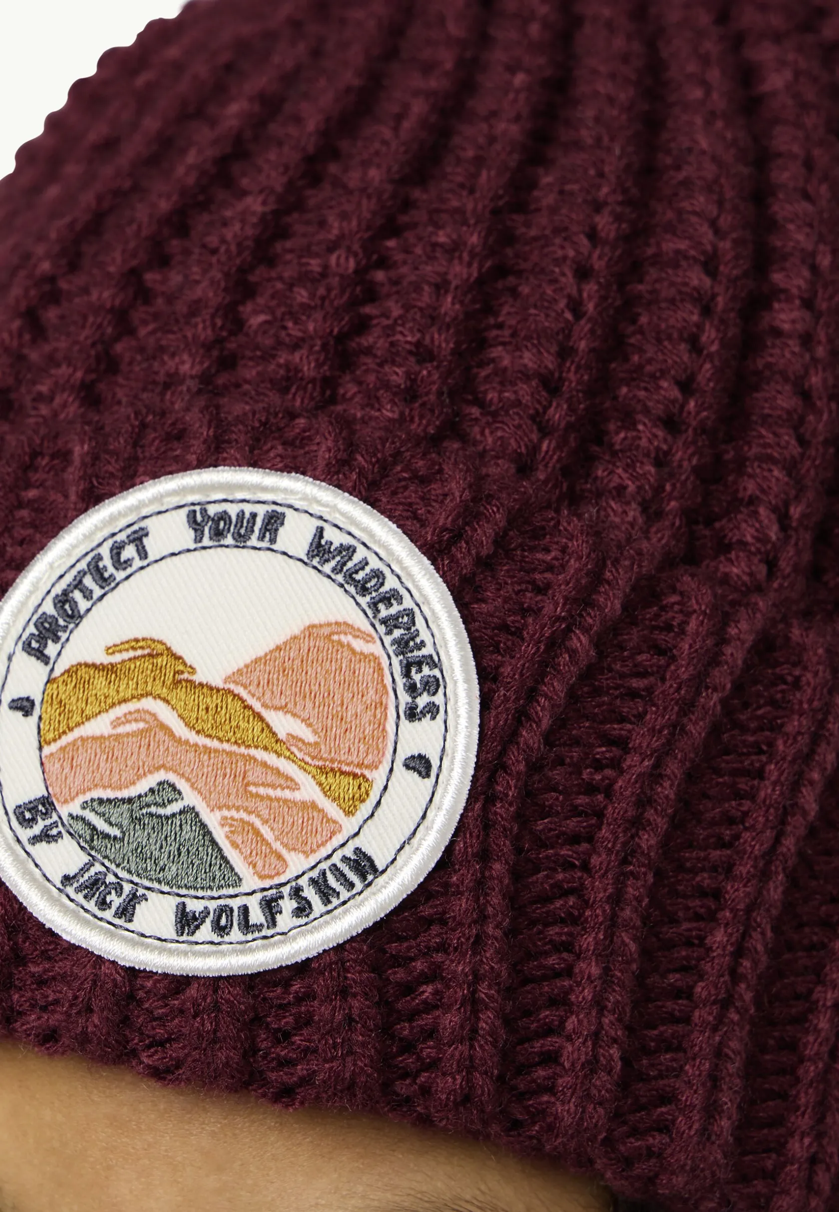 Best Pompom Badge Beanie K Kinder Mützen