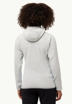 Clearance Rotwand Hooded Fz W Damen Fleece|Fleecejacken