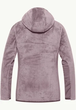 Clearance Rotwand Hooded Fz W Damen Fleece|Fleecejacken