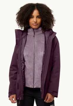 Hot Rotwand 3in1 Jkt W Damen Winterjacken|3-In-1 Jacken