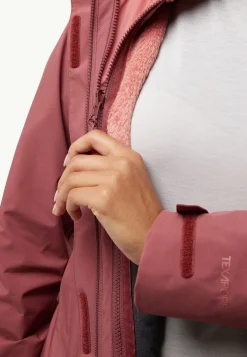 Hot Rotwand 3in1 Jkt W Damen Winterjacken|3-In-1 Jacken