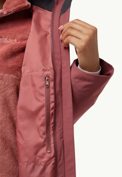 Hot Rotwand 3in1 Jkt W Damen Winterjacken|3-In-1 Jacken