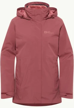 Hot Rotwand 3in1 Jkt W Damen Winterjacken|3-In-1 Jacken