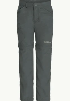 Outlet Safari Zip Off Pants K Kinder Freizeithosen|Wanderhosen