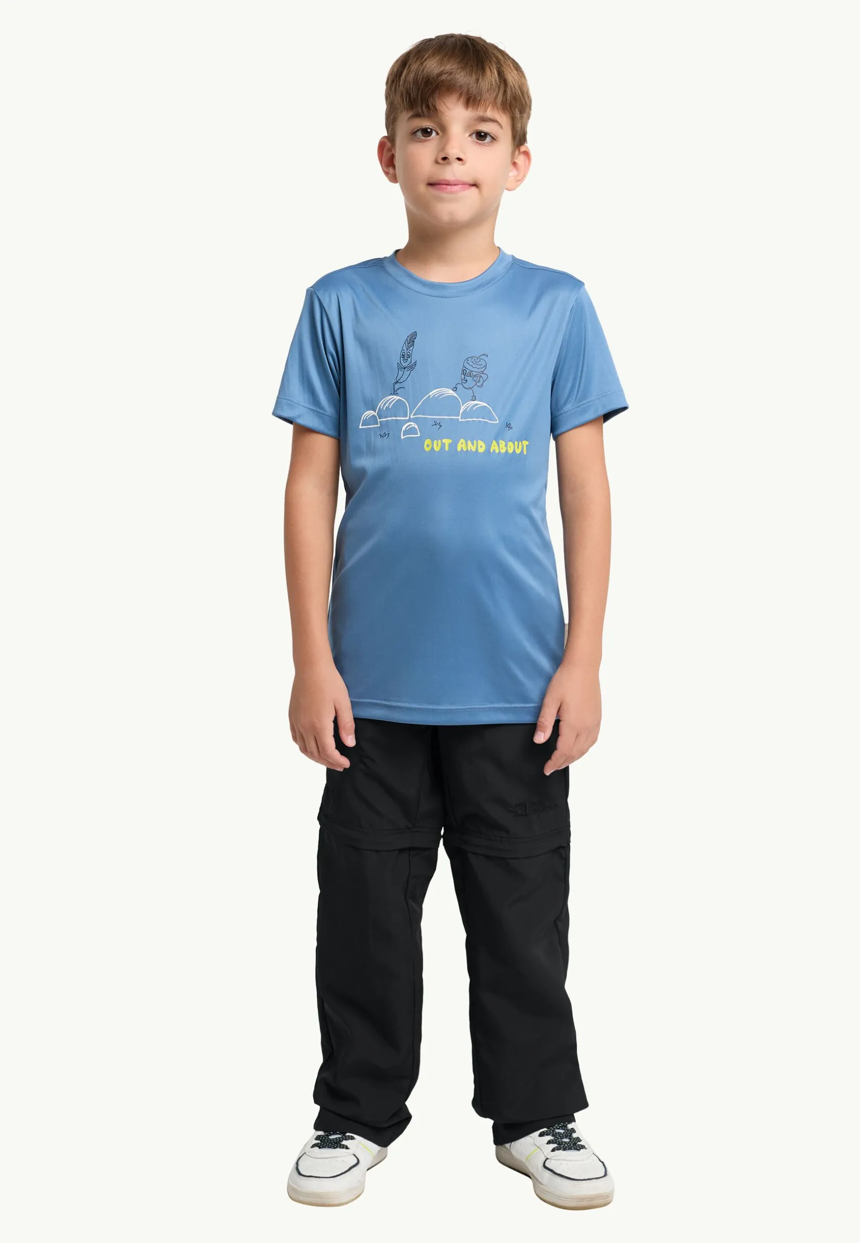 Outlet Safari Zip Off Pants K Kinder Freizeithosen|Wanderhosen