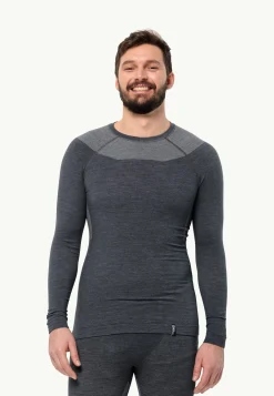 Best Seamless Wool L/s M Herren Funktionsunterwäsche|Funktionsunterwäsche