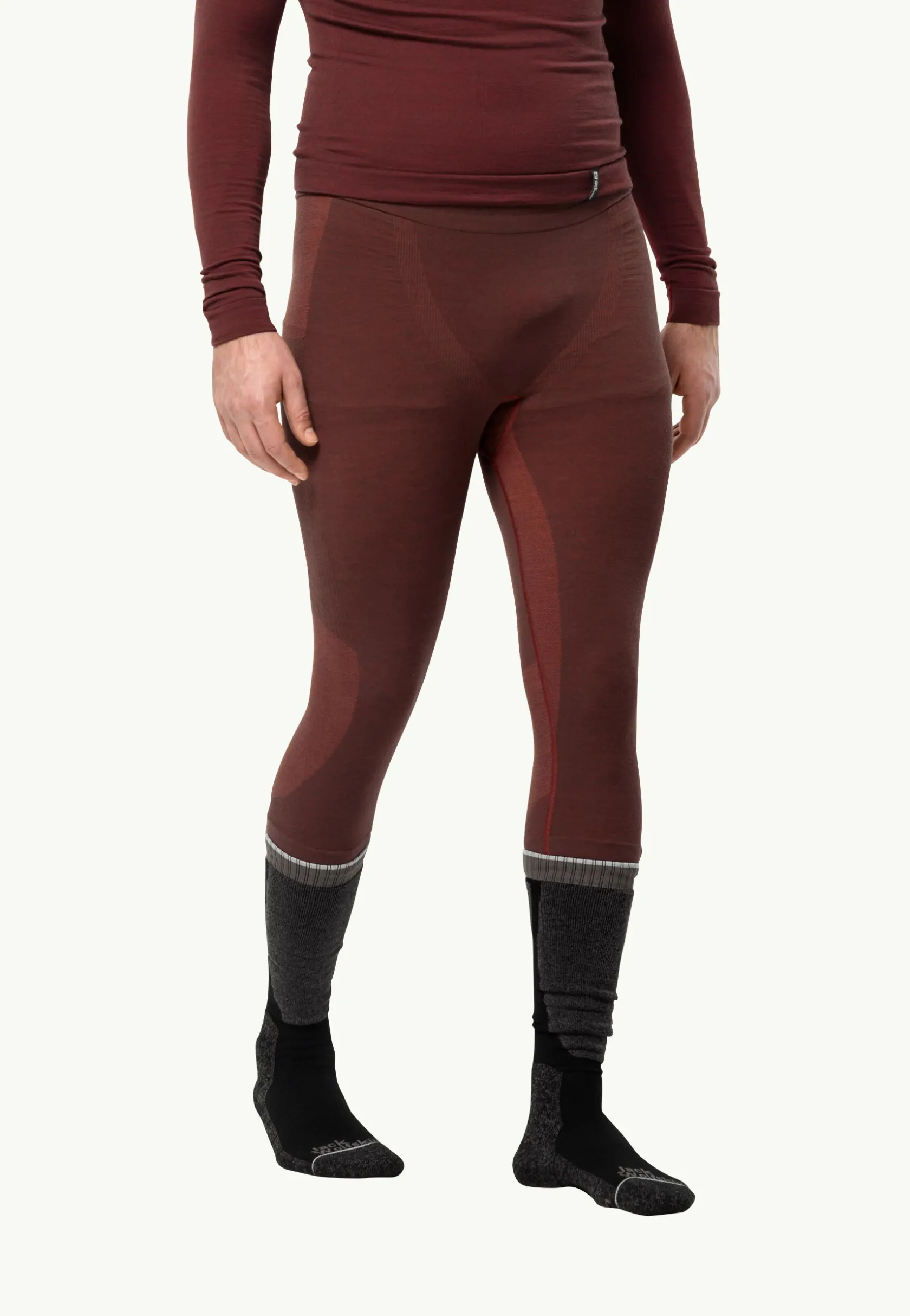Best Seamless Wool Pants M Herren Funktionsunterwäsche|Wanderhosen