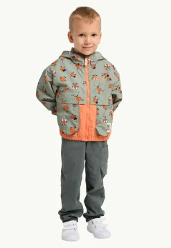 Clearance Smileyworld Aop Jkt K Kinder Fleece|Übergangsjacken
