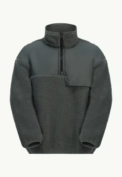 New Teen Halfzip Fleece Y Kinder Hoodies & Pullover|Fleece