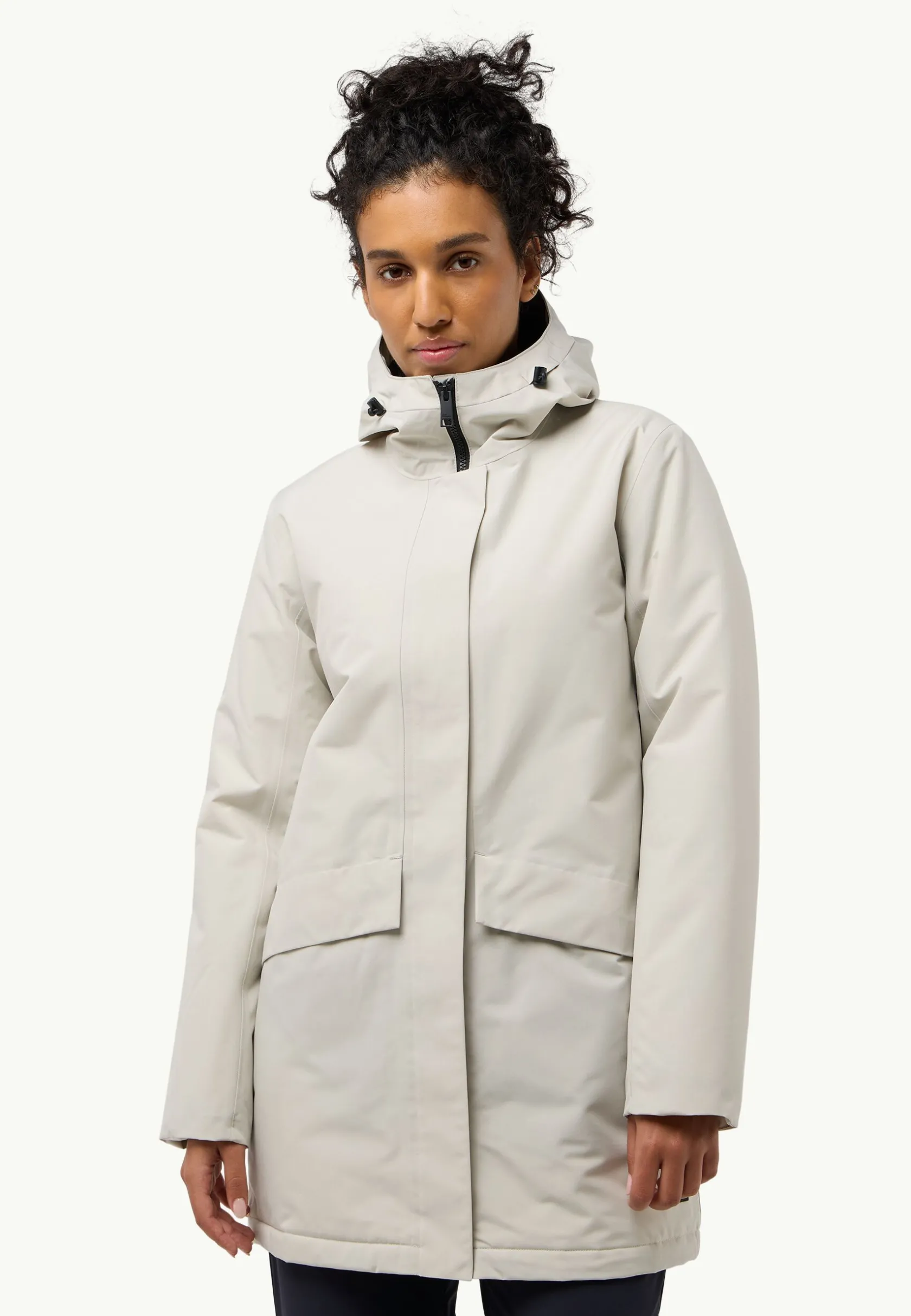 New Tempelhof Coat W Damen Windjacken|Übergangsjacken