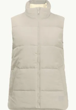 Discount White Frost Vest W Damen Fleecejacken|Westen